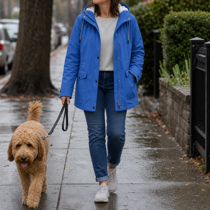 Windloft – Waterproof Plush-Lined Hooded Jacket