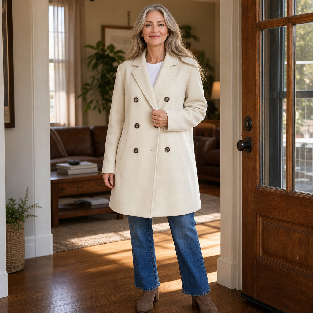 Wearbella – Double-Breasted Structured Coat