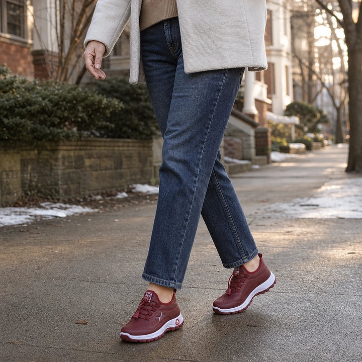 Warmstep – Water-Resistant Lined Walking Shoes