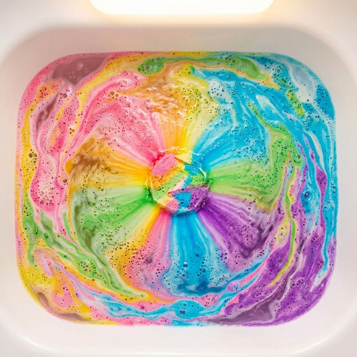 Bathfizz – Rainbow Bath Bombs in Fun Shapes