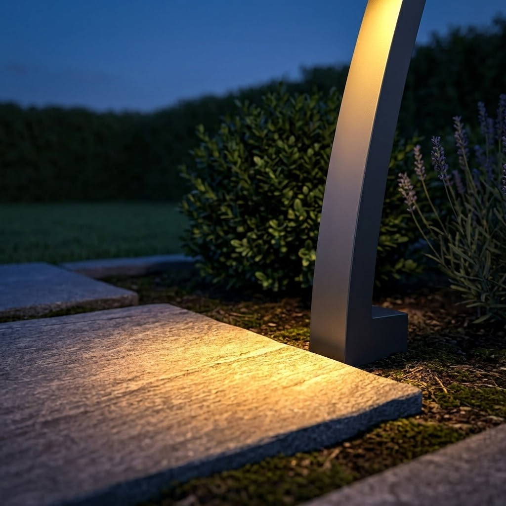 Glowfern – Sculptural Solar Pathway Lights (Set of 4)