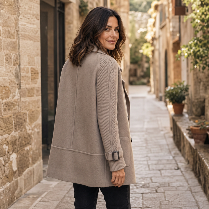 Doubletake – Double-Breasted Lapel Coat