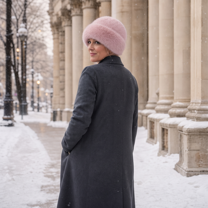 Veluna – Plush Winter Scarf And Hat Set