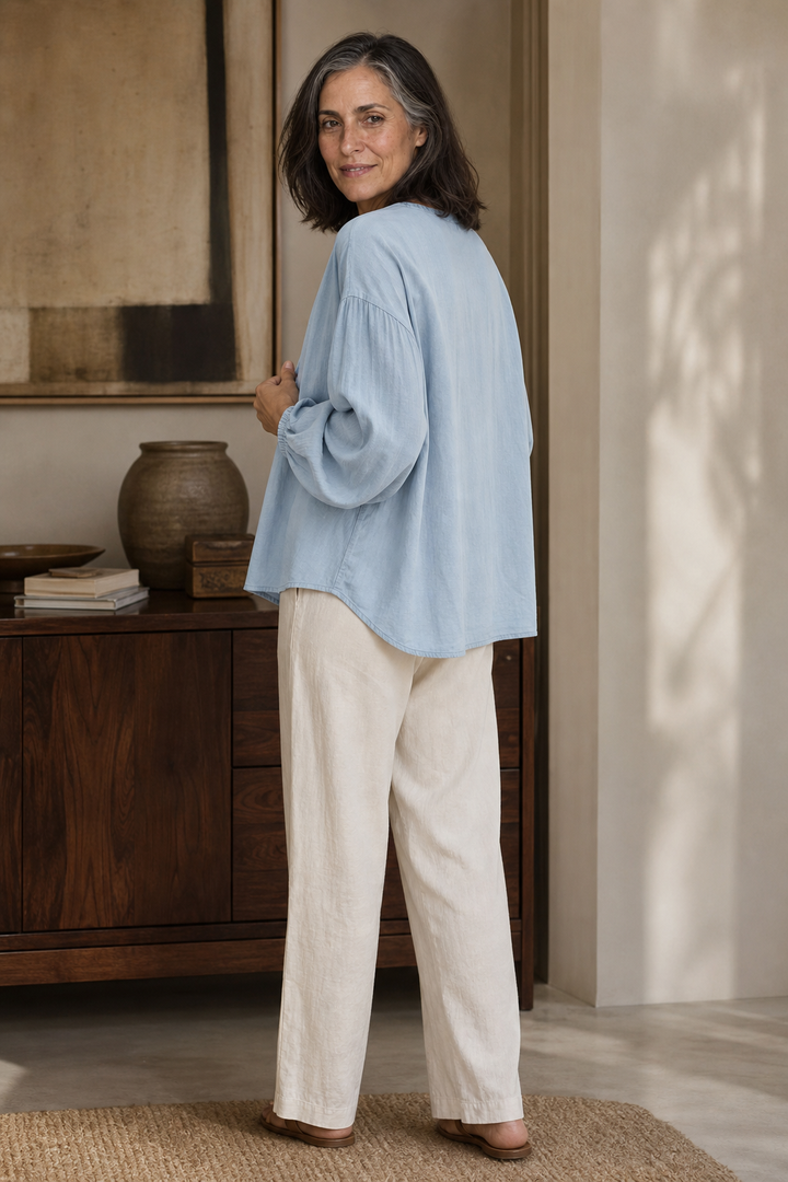 Wearbella – Loose Fit Button-Down Shirt