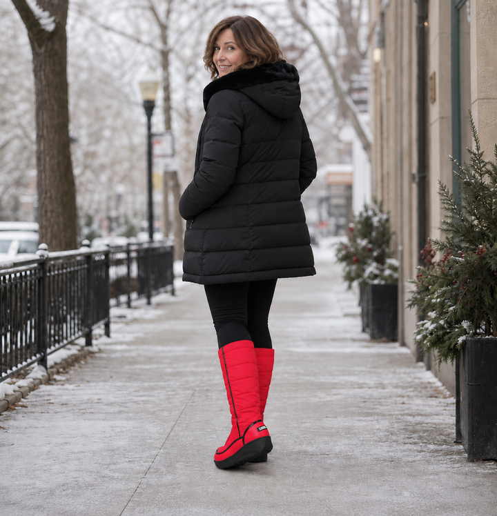 Longara – Full-Shaft Plush-Lined Knee-High Boots