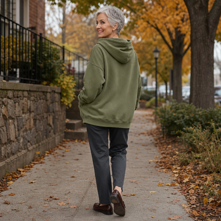 Fieldcrest – Silver Button Military-Style Hoodie