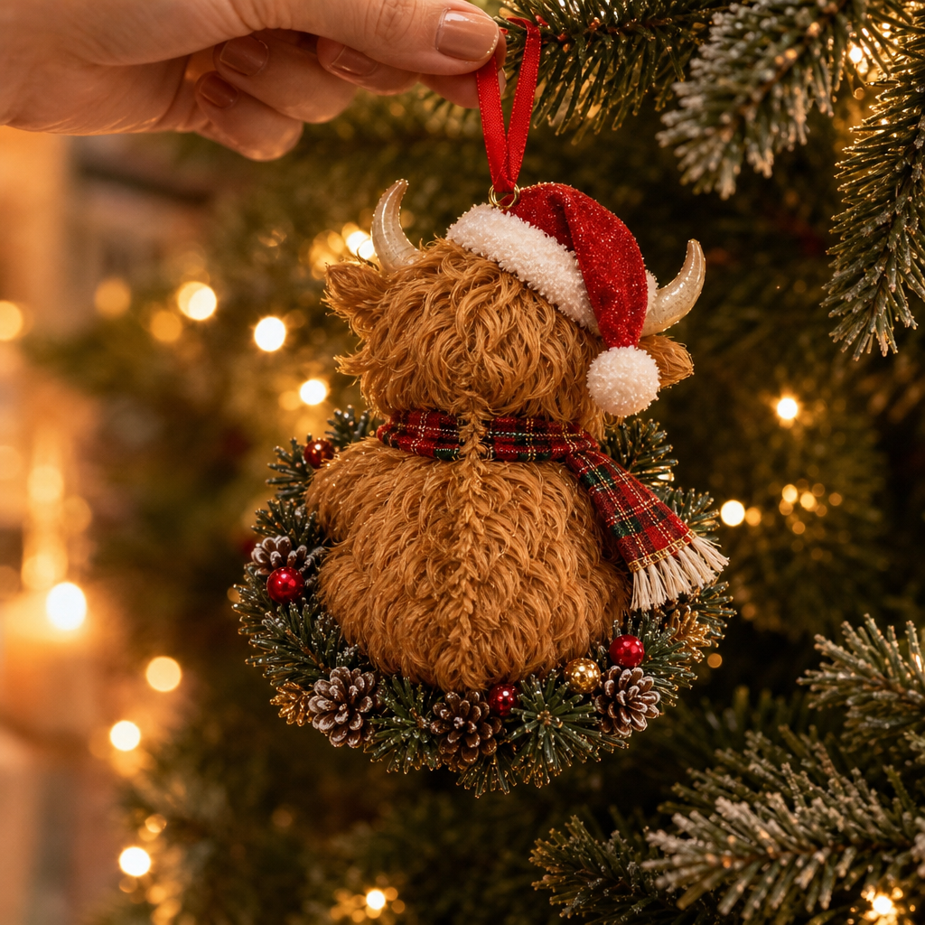 MerryMitts – Plush Animal Christmas Money Ornament