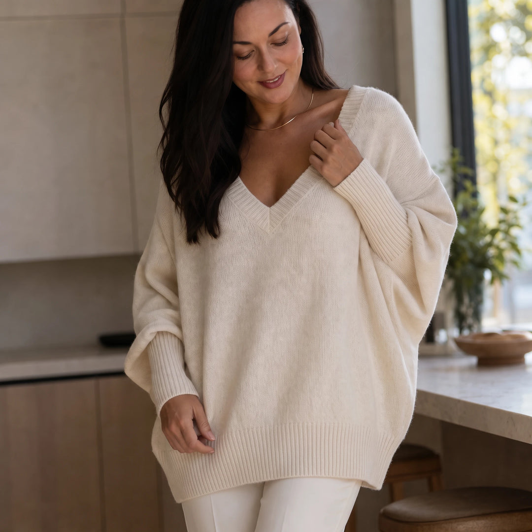 Lunavia – Mid-Length Knit Sweater