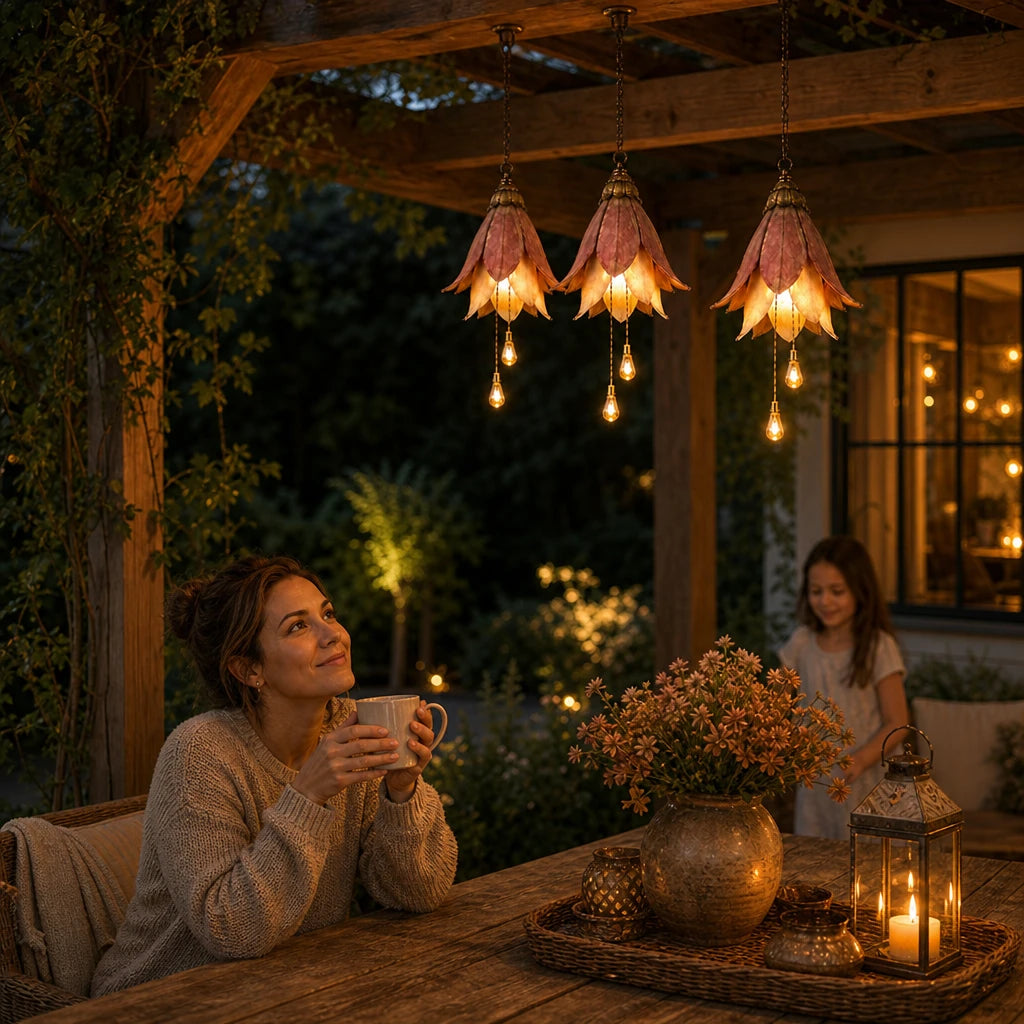 Florabloom – Flower-Shaped Hanging Pendant Lights