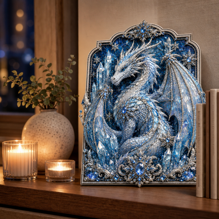 Dragonelle – 3D Crystal Dragon Diamond Art Kit