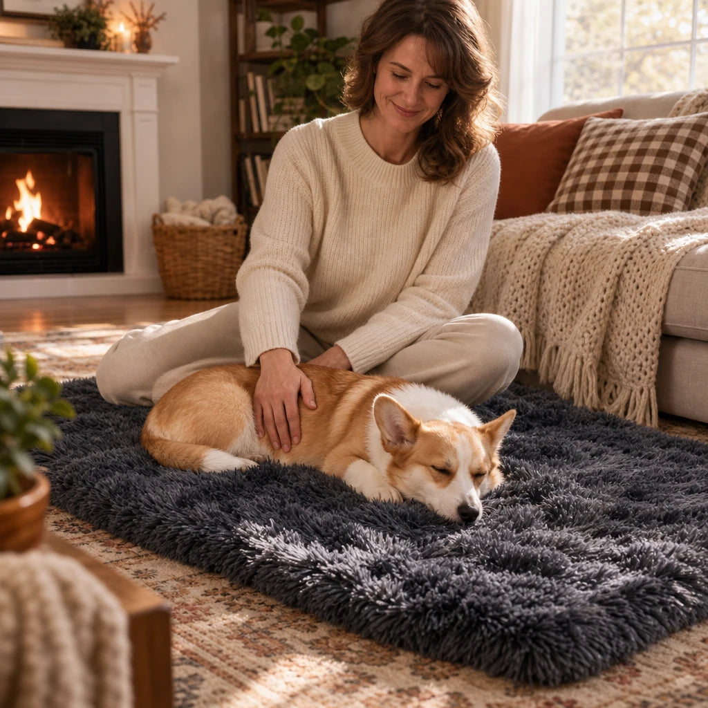 Hearthpaws – Double-Layer Plush Pet Blanket