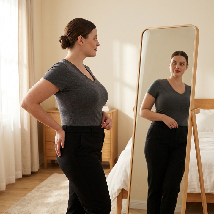 Airella – Women's Wireless Deep V Supportive Bra