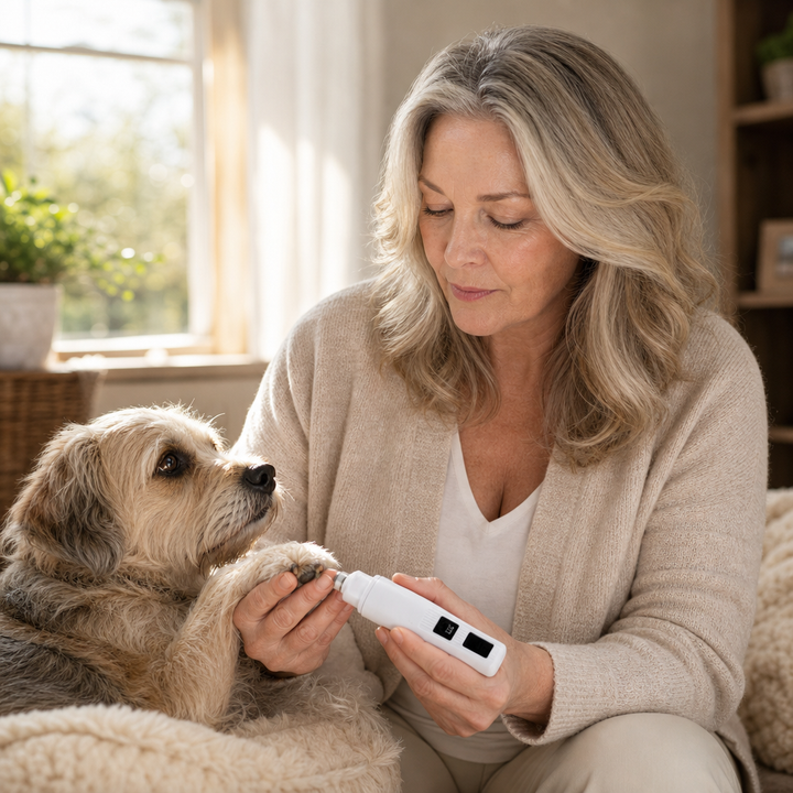 Pawcalm – LED Display Pet Nail Grinder