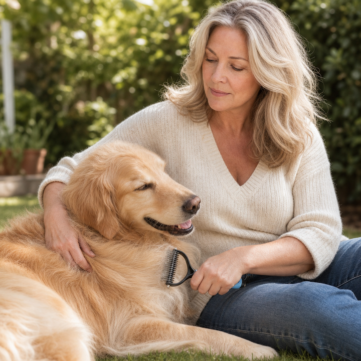 Softpaw – Double-Sided Dematting Grooming Comb