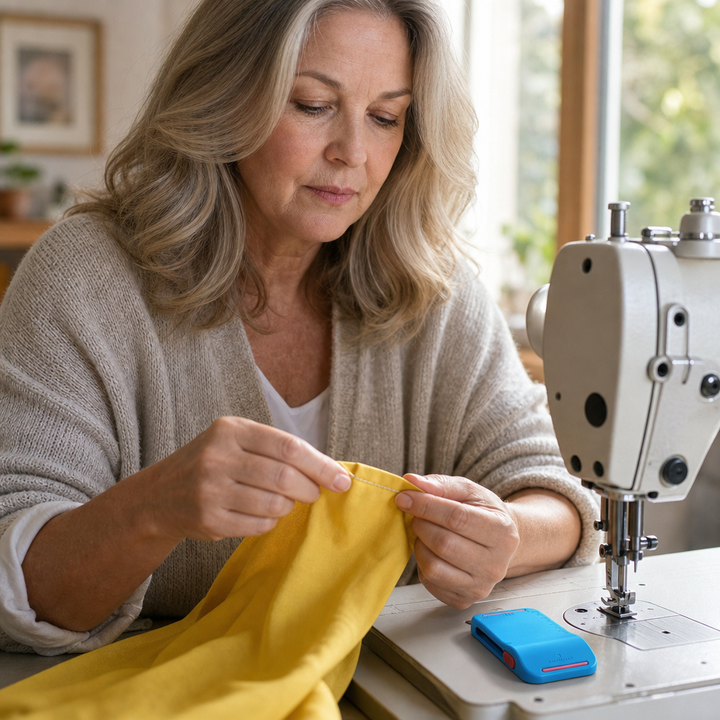 Seamkeep – Retractable Seam Ripper And Guide Ruler
