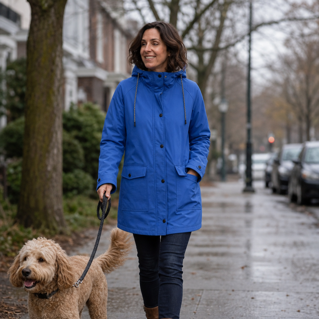 Windloft – Waterproof Plush-Lined Hooded Jacket