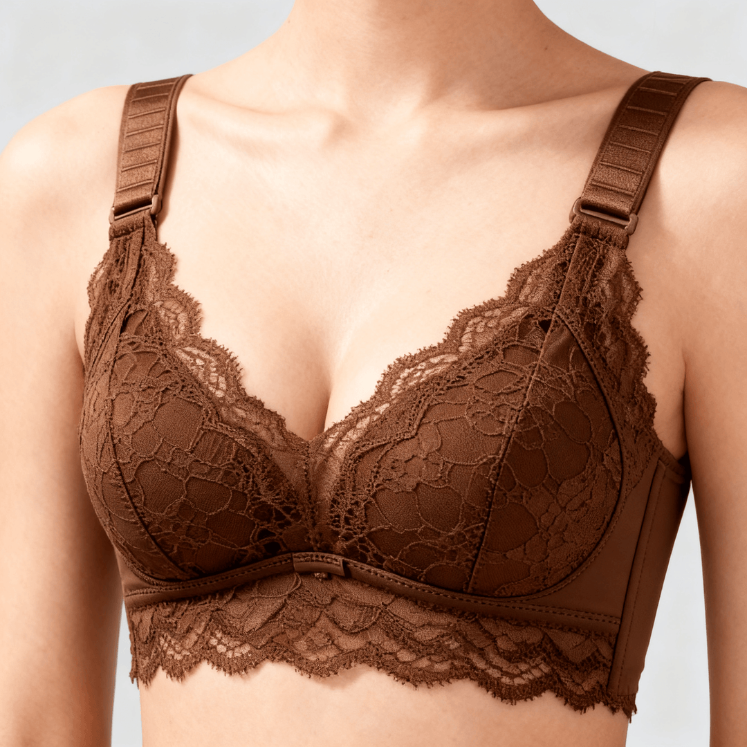 Liftara – Wireless Adjustable Lift Bra Brown