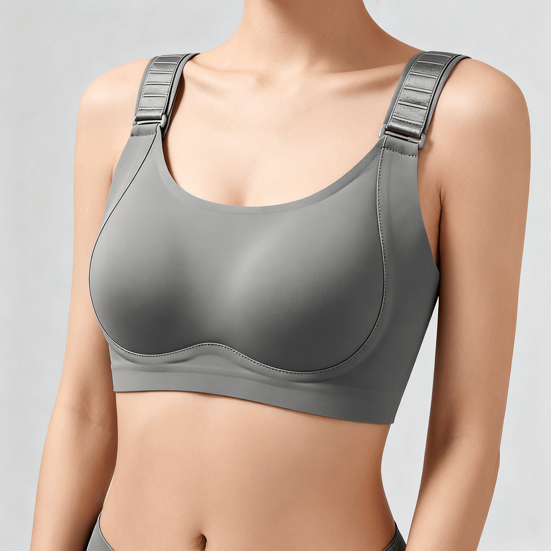 Liftara – Wireless Adjustable Lift Bra Gray / M