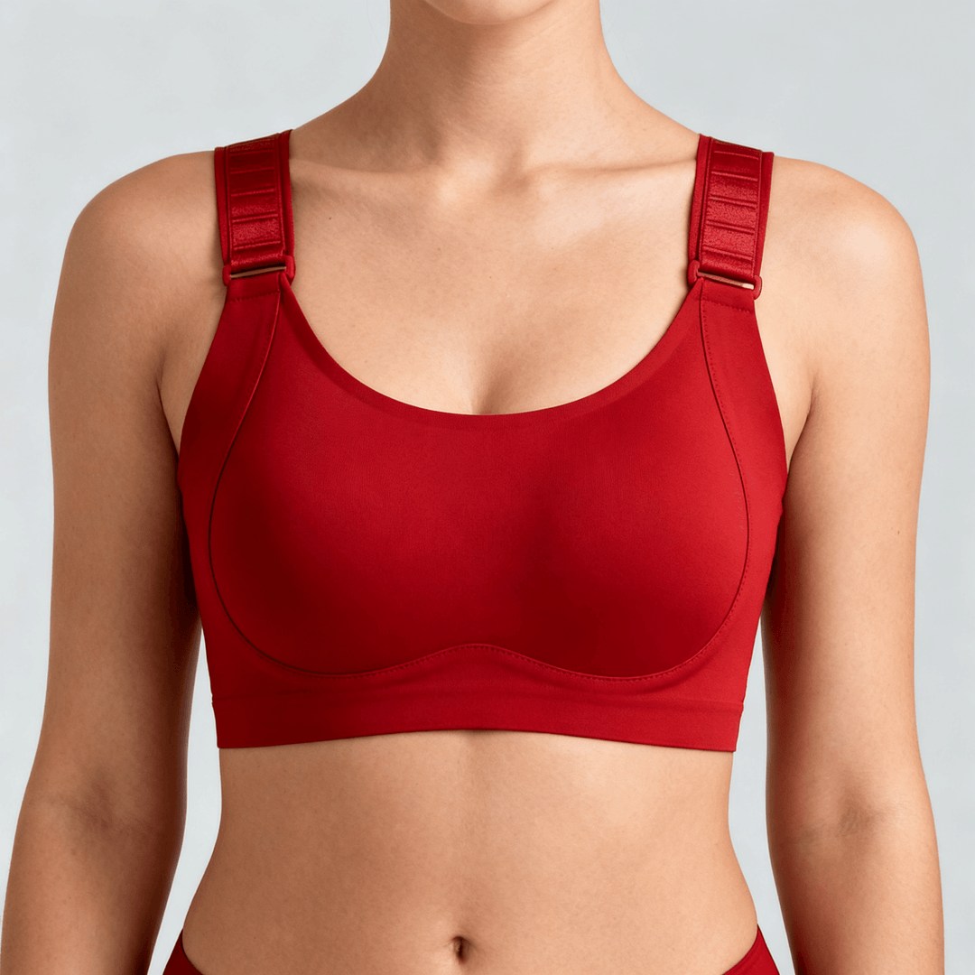 Liftara – Wireless Adjustable Lift Bra Red / M