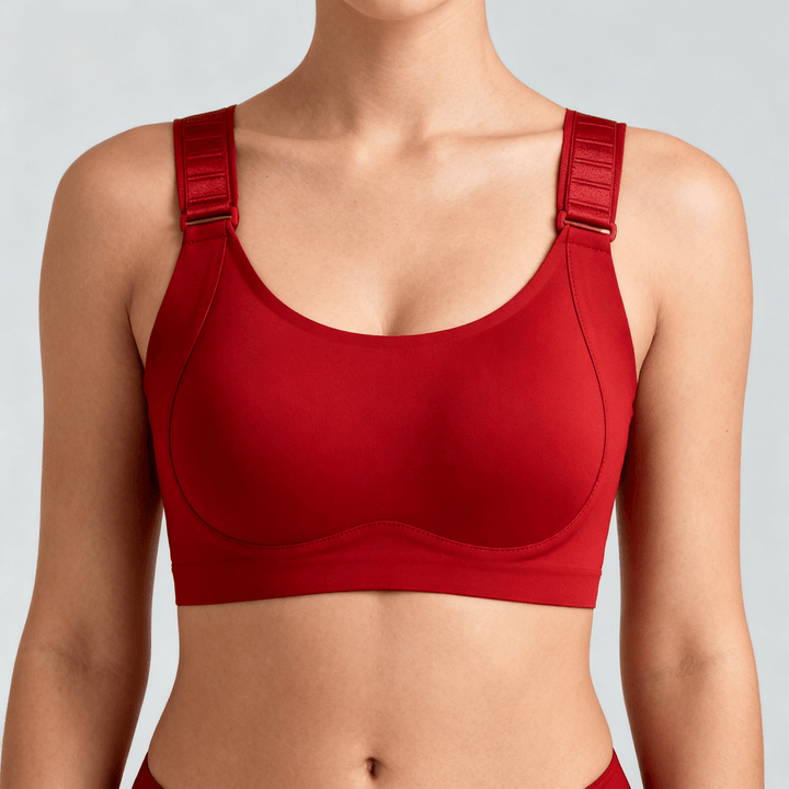 Liftara – Wireless Adjustable Lift Bra Red / M