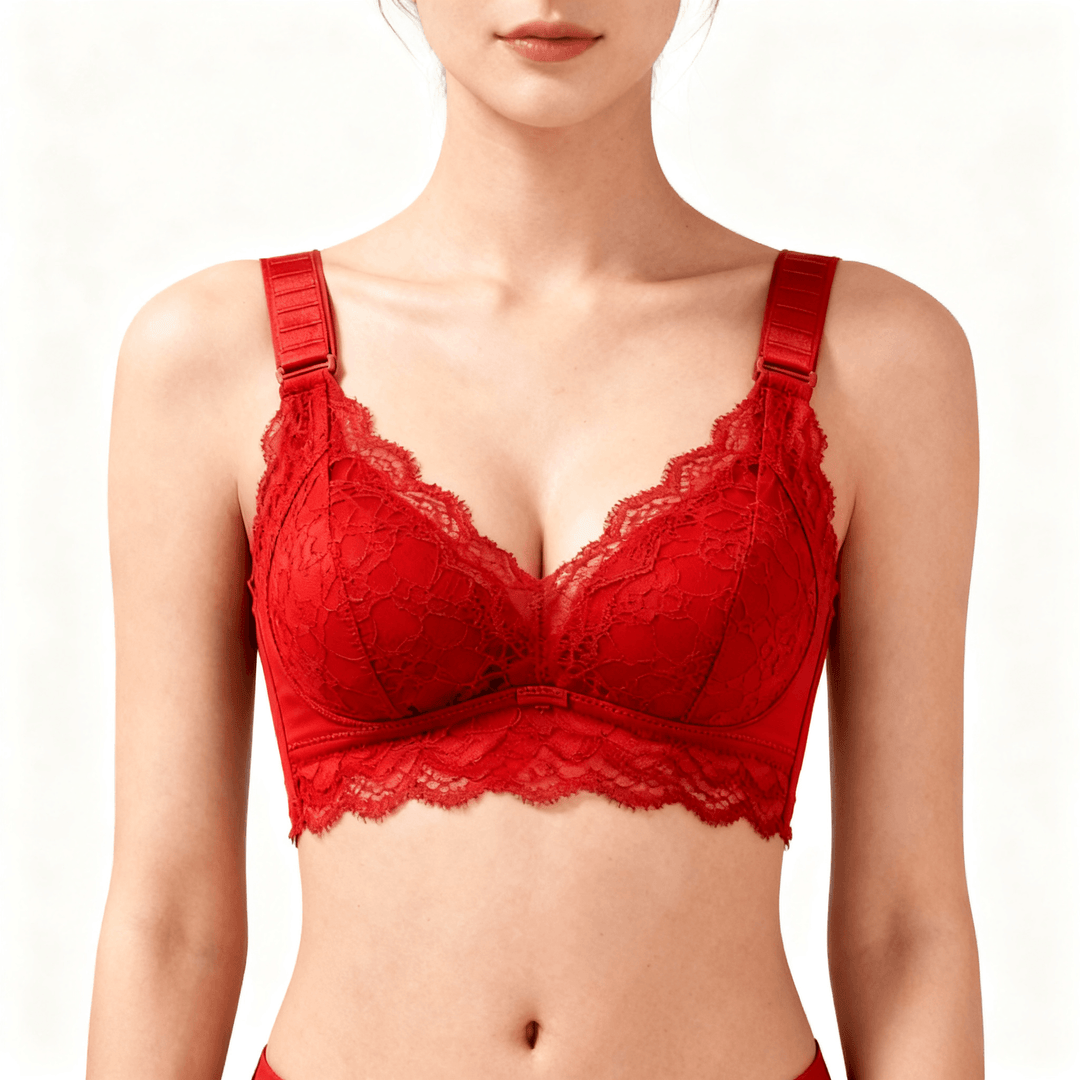 Liftara – Wireless Adjustable Lift Bra Red