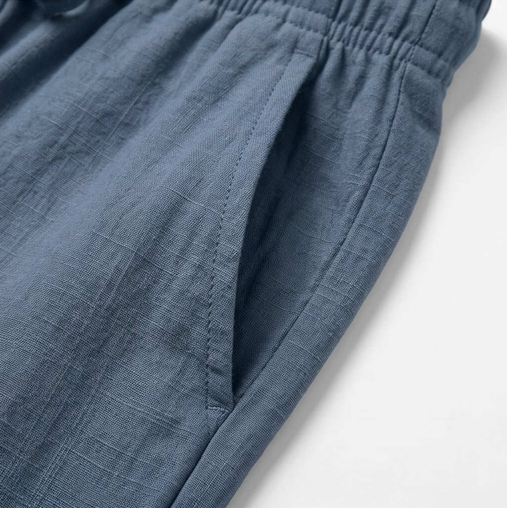 Linavia™ – Breezy Wide-Leg Pants with Pockets