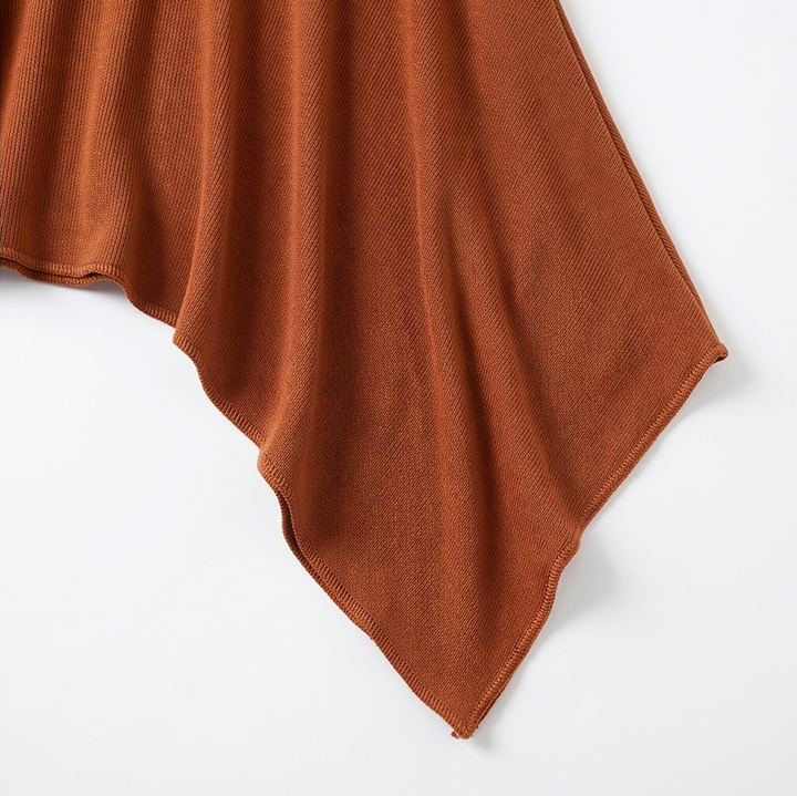 Lirelle – Women's Flowy Handkerchief-Hem Knit Tunic