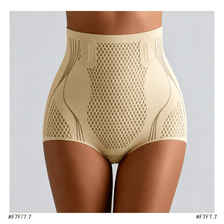 Lovushape - Sculpt & Lift Ice Silk Shaping Shorts for Women Beige / M
