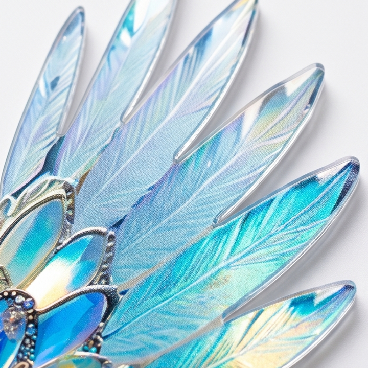 Lumara – Iridescent bluebird suncatcher ornament