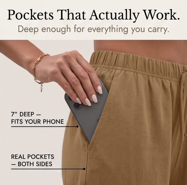 Lumera – Women's Wide-Leg Drawstring Shorts