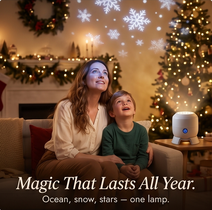 Lumora – Ocean and Holiday Ceiling Projector Lamp