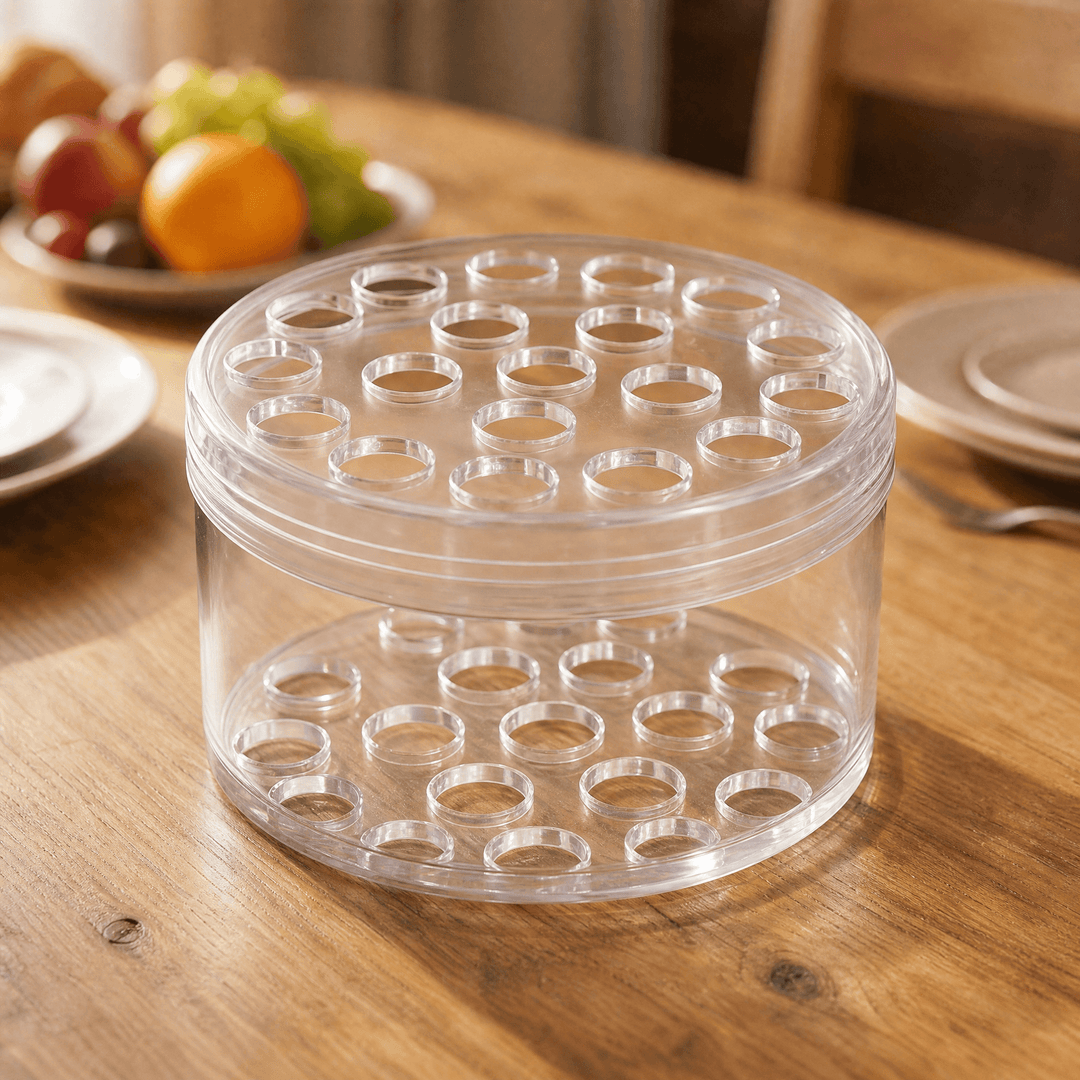 Mayfield – Perfectly Organized Flower Arranger Transparent / Large (19 holes)
