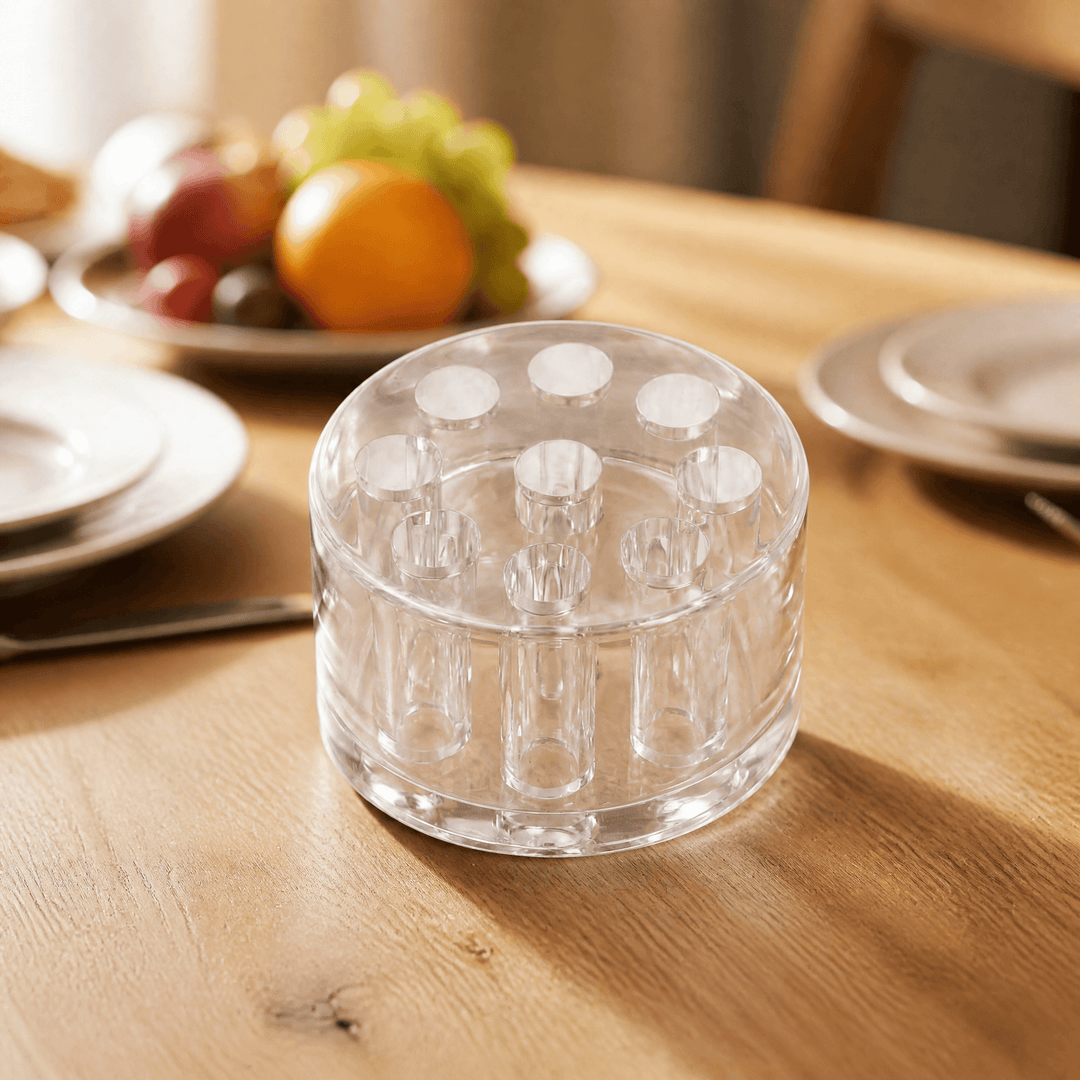 Mayfield – Perfectly Organized Flower Arranger Transparent / Small (9 holes)