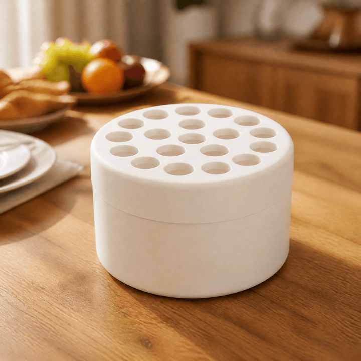 Mayfield – Perfectly Organized Flower Arranger White / Large (19 holes)