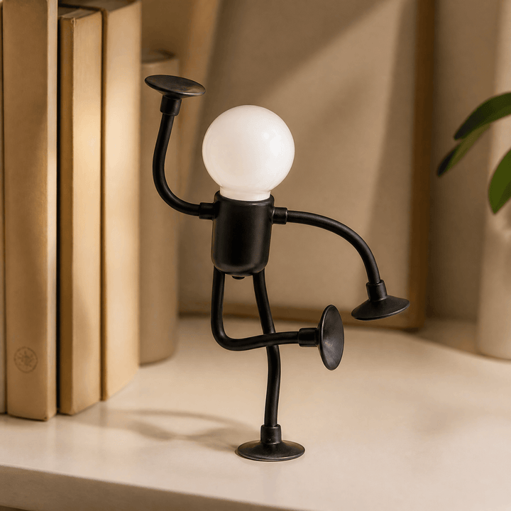 Moodle - Flexible Mood LED Night Lamp 2x Black