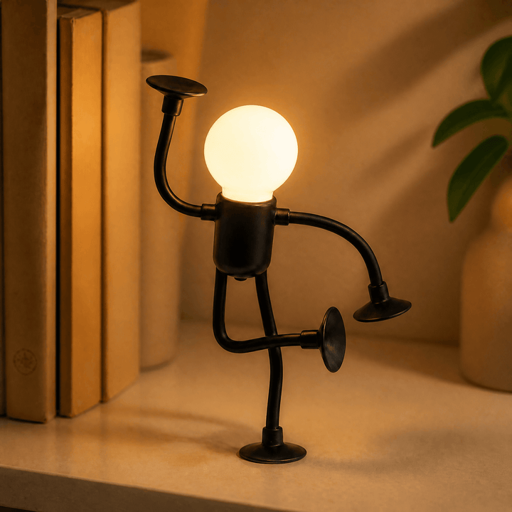 Moodle - Flexible Mood LED Night Lamp 2x Black