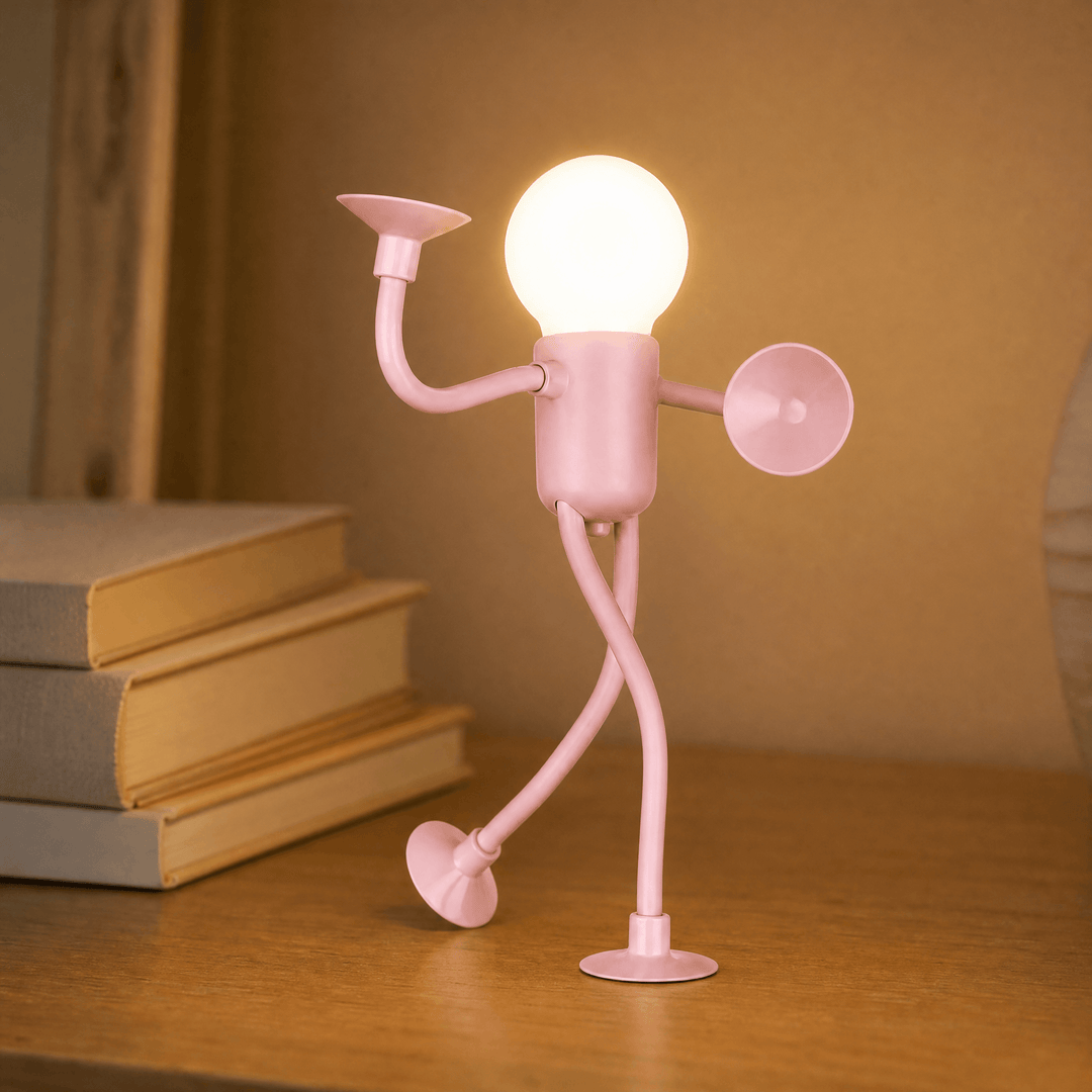Moodle - Flexible Mood LED Night Lamp 2x Pink