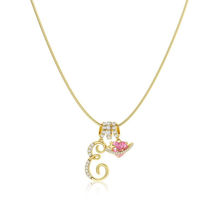 Levara – Personalized Initial Heart Necklace