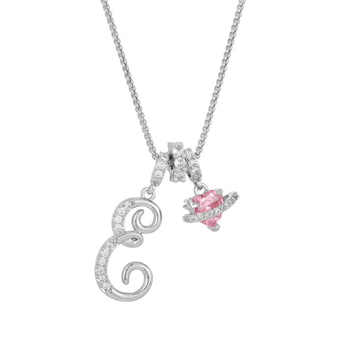 Levara – Personalized Initial Heart Necklace