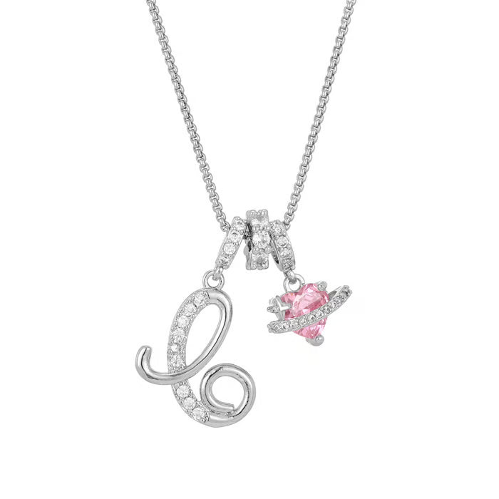 Levara – Personalized Initial Heart Necklace