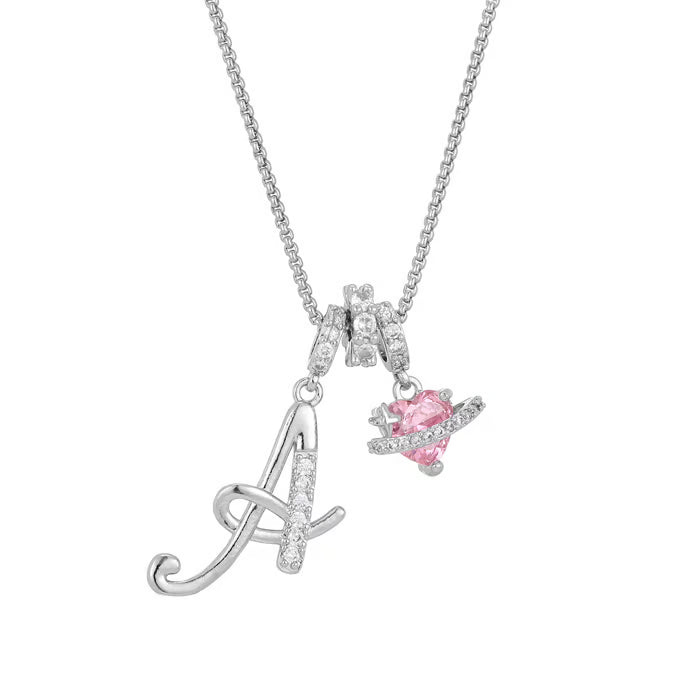 Levara – Personalized Initial Heart Necklace