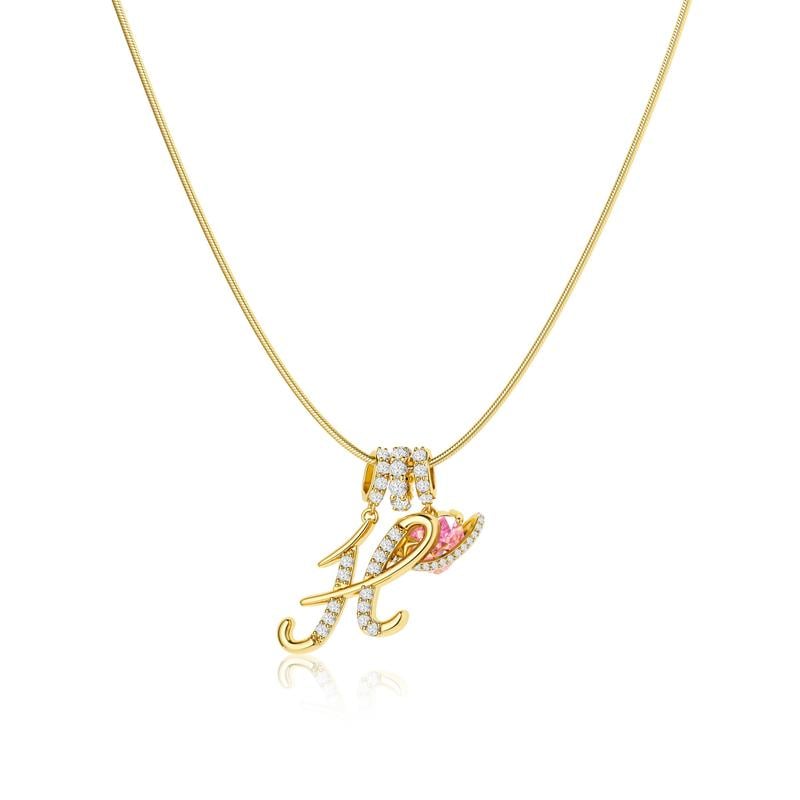 Levara – Personalized Initial Heart Necklace
