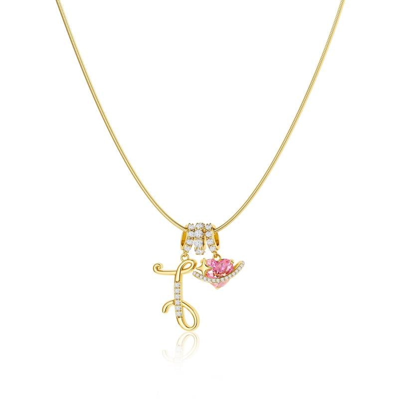 Levara – Personalized Initial Heart Necklace