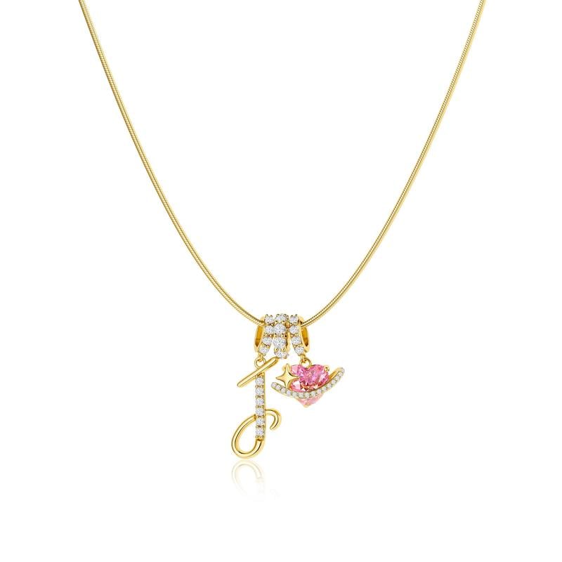 Levara – Personalized Initial Heart Necklace