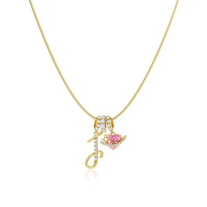 Levara – Personalized Initial Heart Necklace
