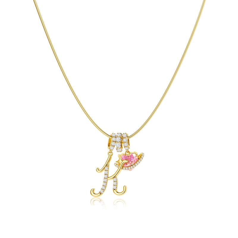 Levara – Personalized Initial Heart Necklace