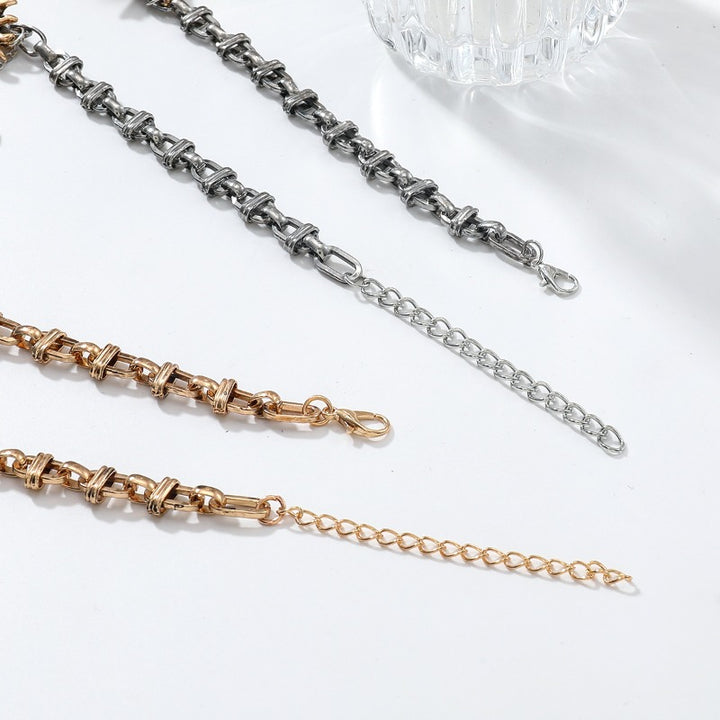 Celestra - Cascading Sun Moon & Star Fringe Necklace