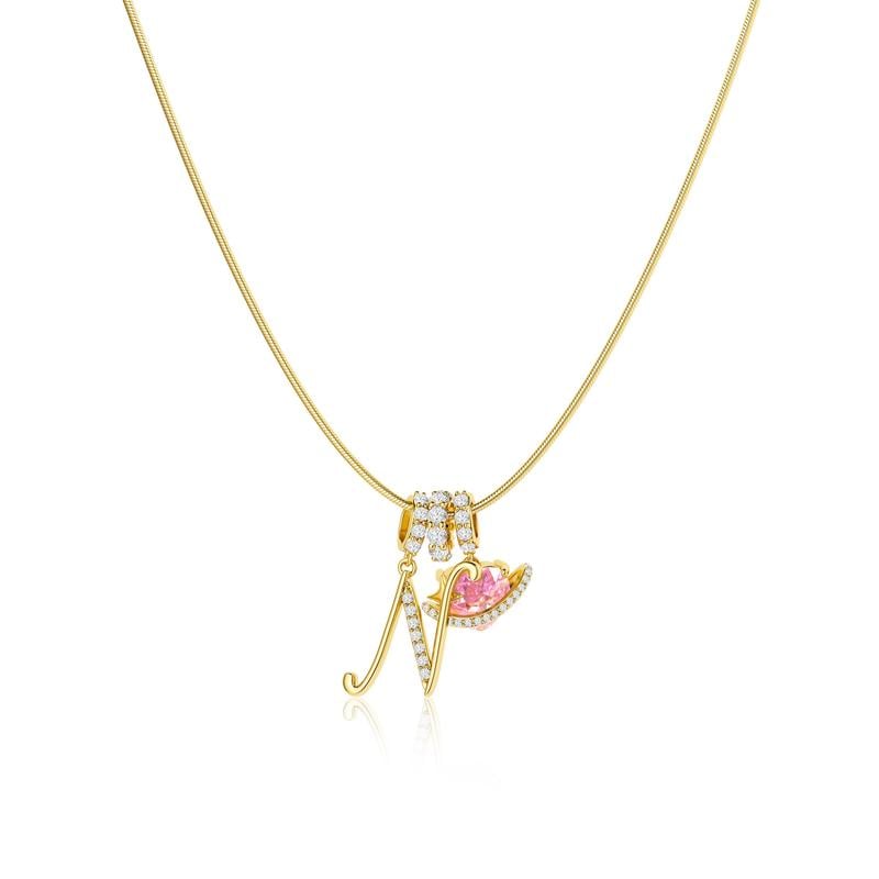 Levara – Personalized Initial Heart Necklace