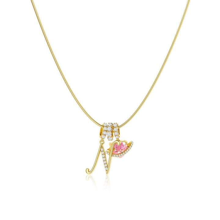 Levara – Personalized Initial Heart Necklace