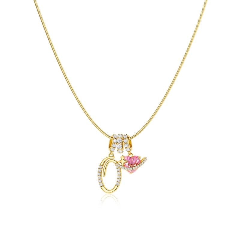 Levara – Personalized Initial Heart Necklace